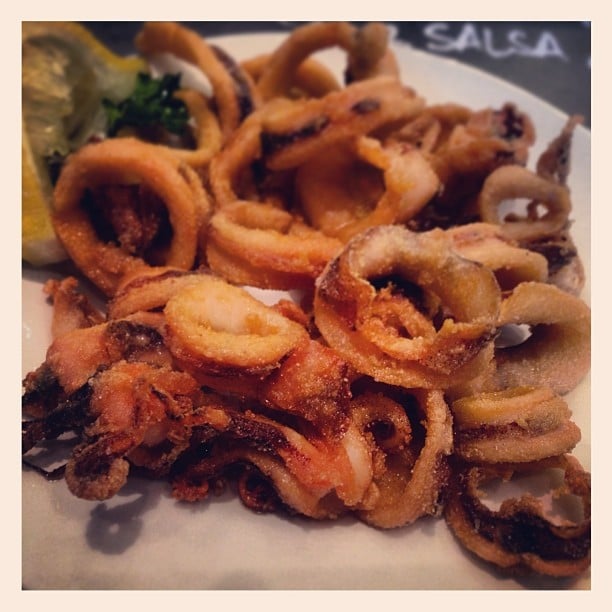 #tapas #barcelona #calamares #hambre!